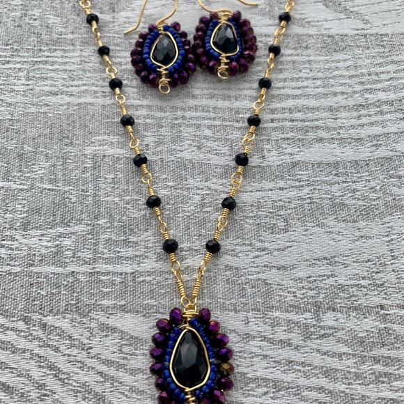 Necklace and Earrings Set - Picture 2 of 2